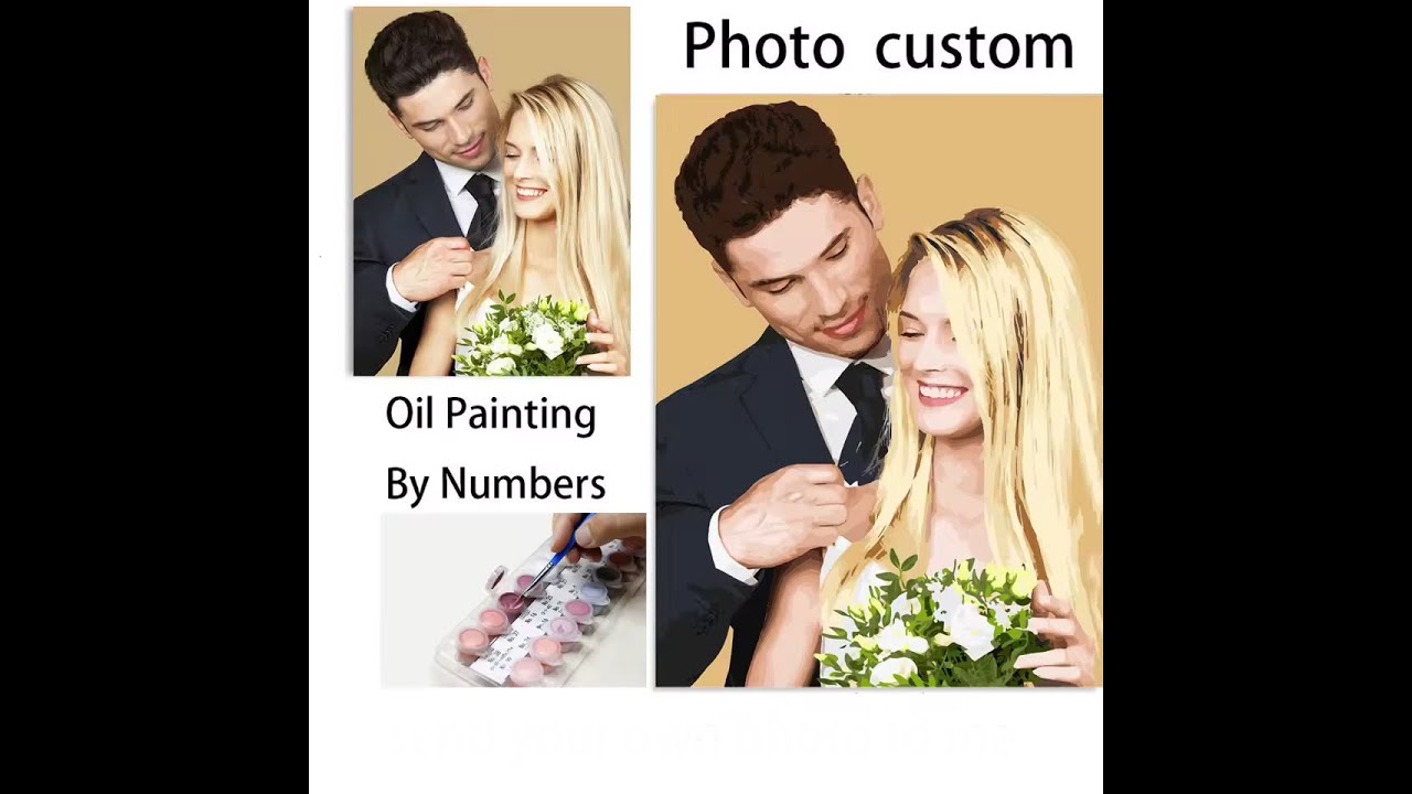 Custom Painting by Numbers For Adults