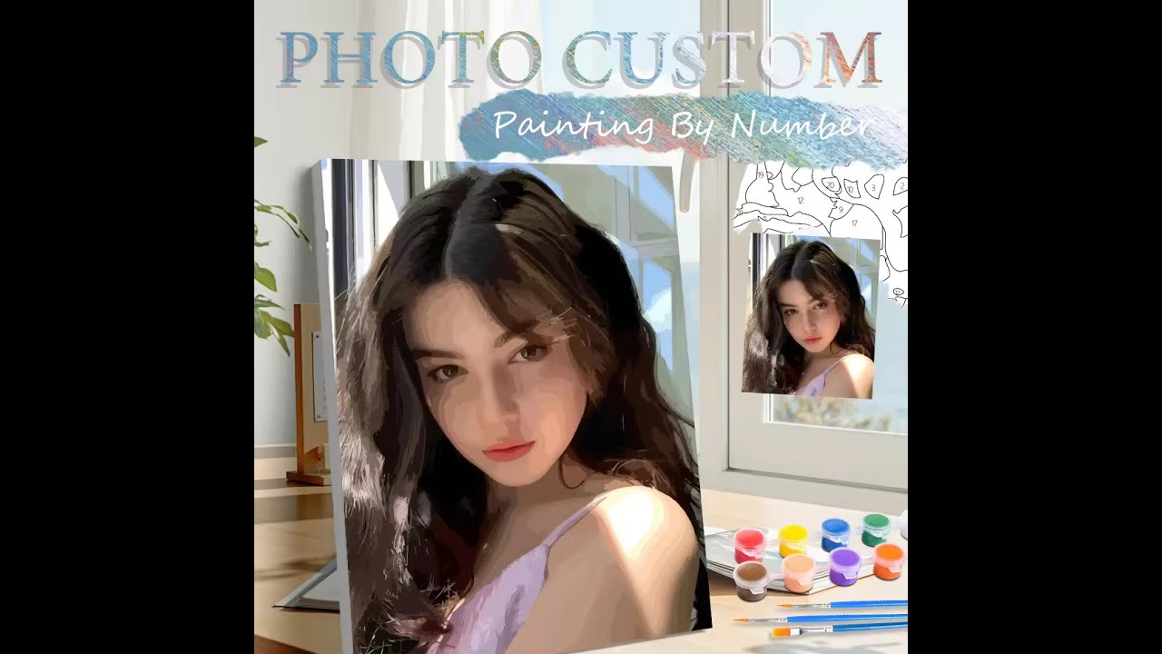 Benefits of custom paint by numbers