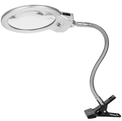 Adjustable magnifying lamp