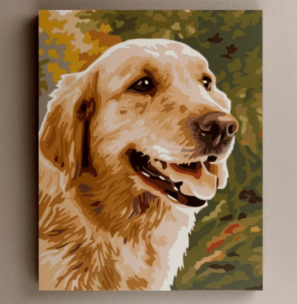 Dogs Paint by numbers Custom Paint By Numbers