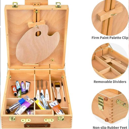 Portable Tabletop Wooden Easels