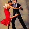 Argentine Tango Dancers paint by numbers
