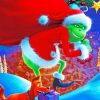 How The Grinch Stole The Christmas Paint by numbers