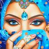 Arabian Woman Paint by numbers