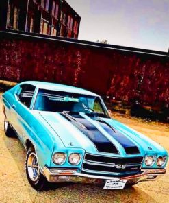 Old Muscle Car paint by numbers