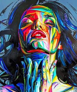 Colorful Woman Paint by numbers