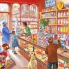 Old Candy Store paint by numbers