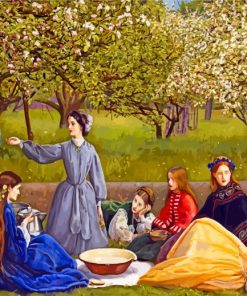 Apple Blossoms Millais Paint by numbers