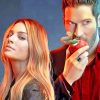 Chloe Decker And Lucifer paint by numbers