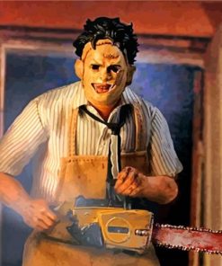 Dangerous Leatherface paint by numbers