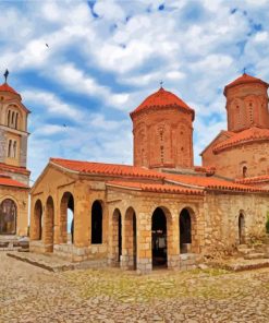 Macedonia Monastery Of St Naum paint by numbers