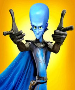 Megamind paintb by numbers