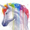 Rainbow Unicorn paint by numbers