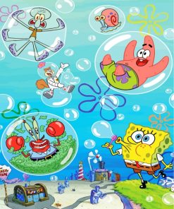 SpongeBob SquarePants Paint by numbers