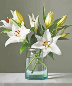 Still Life Lilies paint by numbers