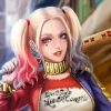 Harley Quinn Suicide Squad paint by numbers