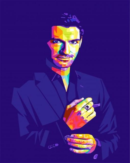 Lucifer Pop Art paint by numbers