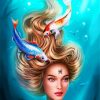 Pisces Woman paint by numbers
