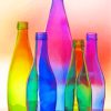 Aesthetic Glass Bottles paint by numbers