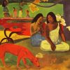 Arearea By Paul Gauguin paint by numbers