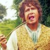 Bilbo Baggins Hobbit paint by numbers