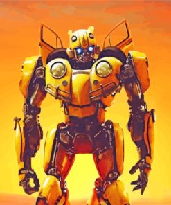 Bumblebee paint by numbers