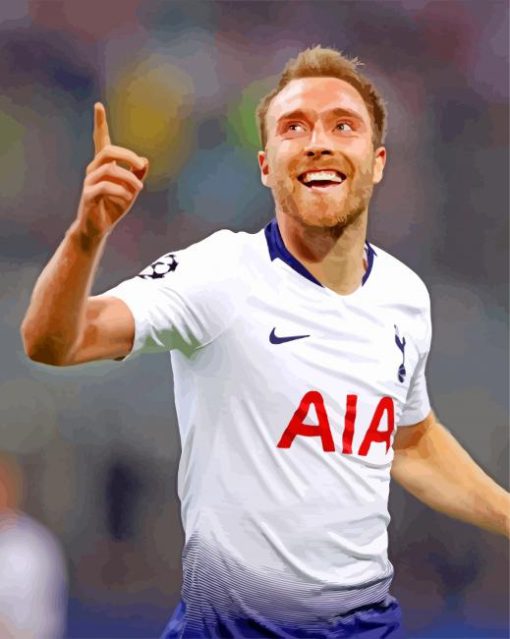christian Eriksen paint by number