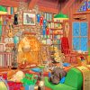 Cozy Cabin Paint by numbers