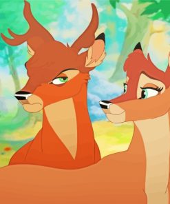 Disney Bambi paint by number