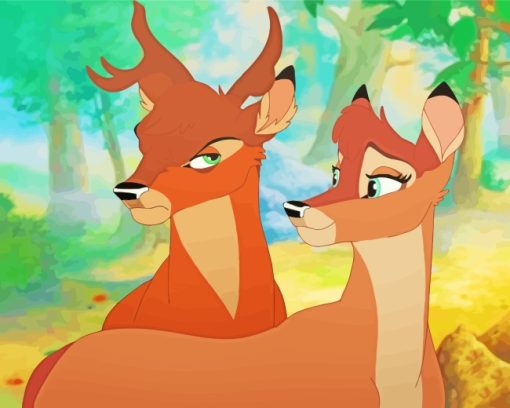 Disney Bambi paint by number