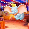 Disney Dumbo Circus paint by number