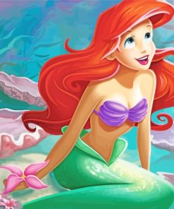 Disney Little Mermaid paint by numbers