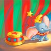 Dumbo In Circus paint by number