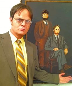 Dwight Schrute Actor paint by number