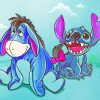 Eeyore And Stitch paint by numbers