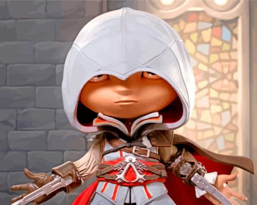 Ezio Auditore paint by number