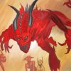 Fantasy Demon Devil paint by numbers