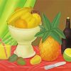 Fernando Botero Still Life Fruits paint by numbers