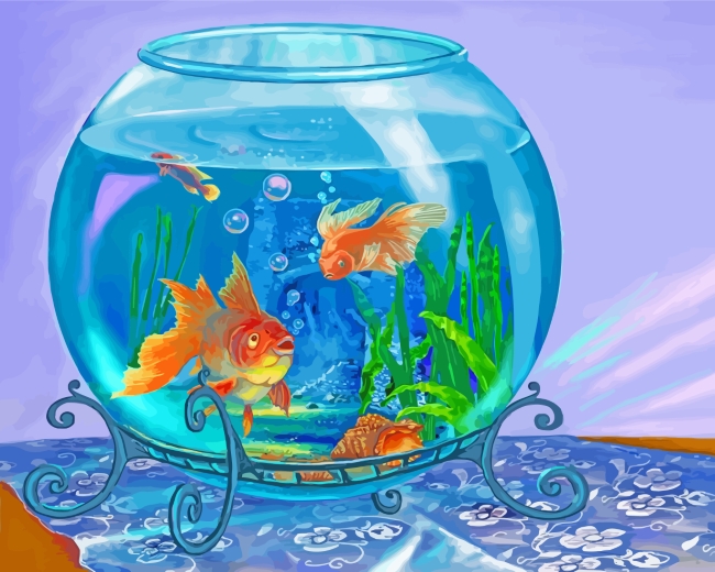 Fish Tank paint by numbers