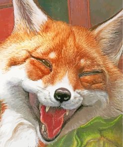 Fox Animal paint by numbers