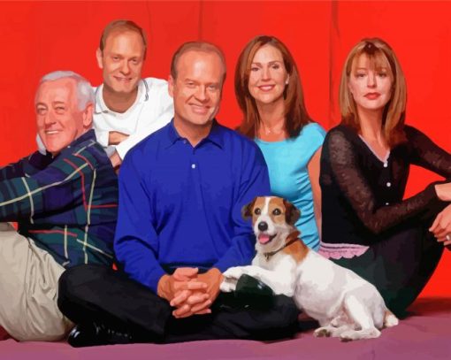 Frasier The Sitcom paint by numbers
