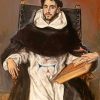 Fray Hortensio Félix Paravicino By El Greco paint by numbers