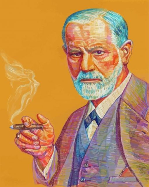 Freud paint by numbers