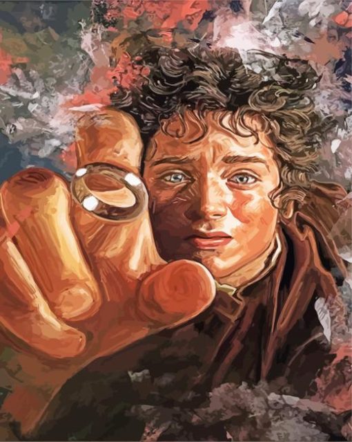 Frodo The Lord Of The Rings paint by numbers