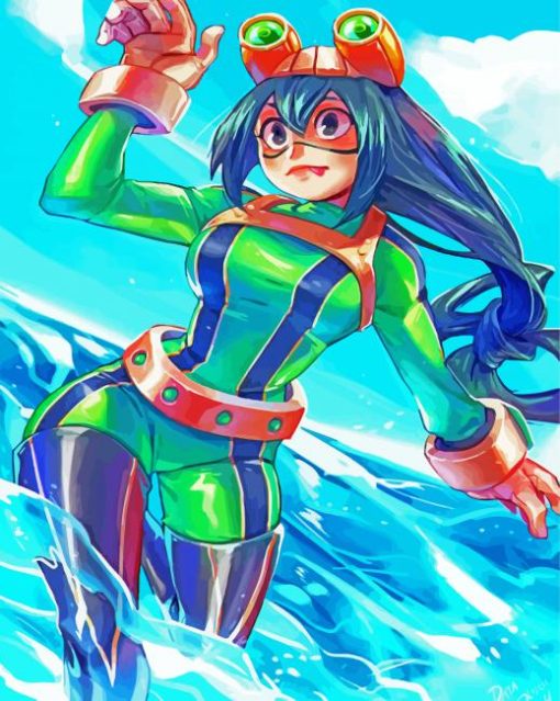 Froppy Mha Anime paint by number
