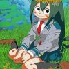Froppy Tsuyu Asui Mha paint by number