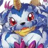 Gabumon From Digimon paint by number