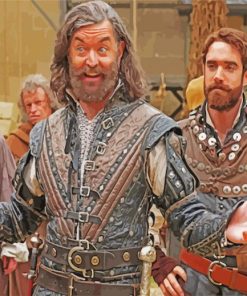 Galavant And King Richard paint by number