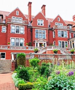 Glensheen Mansion Duluth Minnesota paint by numbers