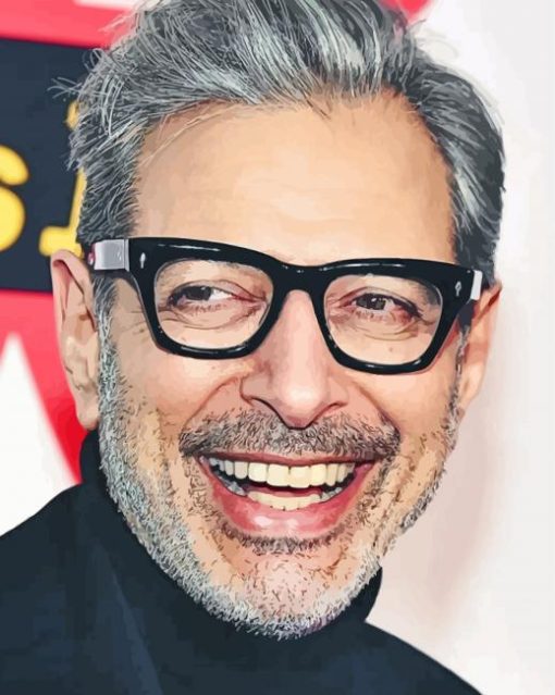 Goldblum paint by numbers